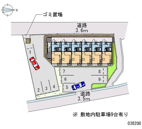 ★手数料０円★彦根市東沼波町　月極駐車場（LP）